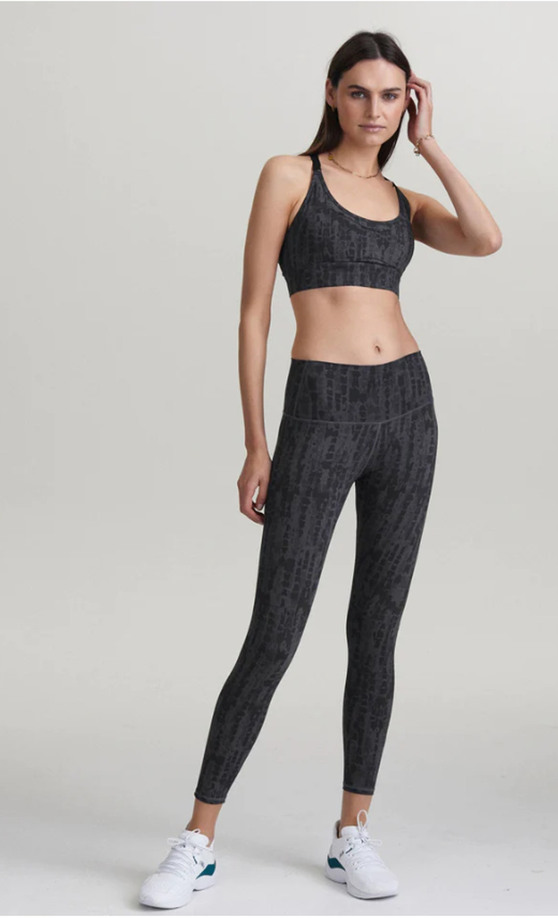 VARLEY Luna Legging - High Rise 7/8 in Textured Scales 25"  // S